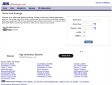 Tablet Screenshot of ihsadvantage.com